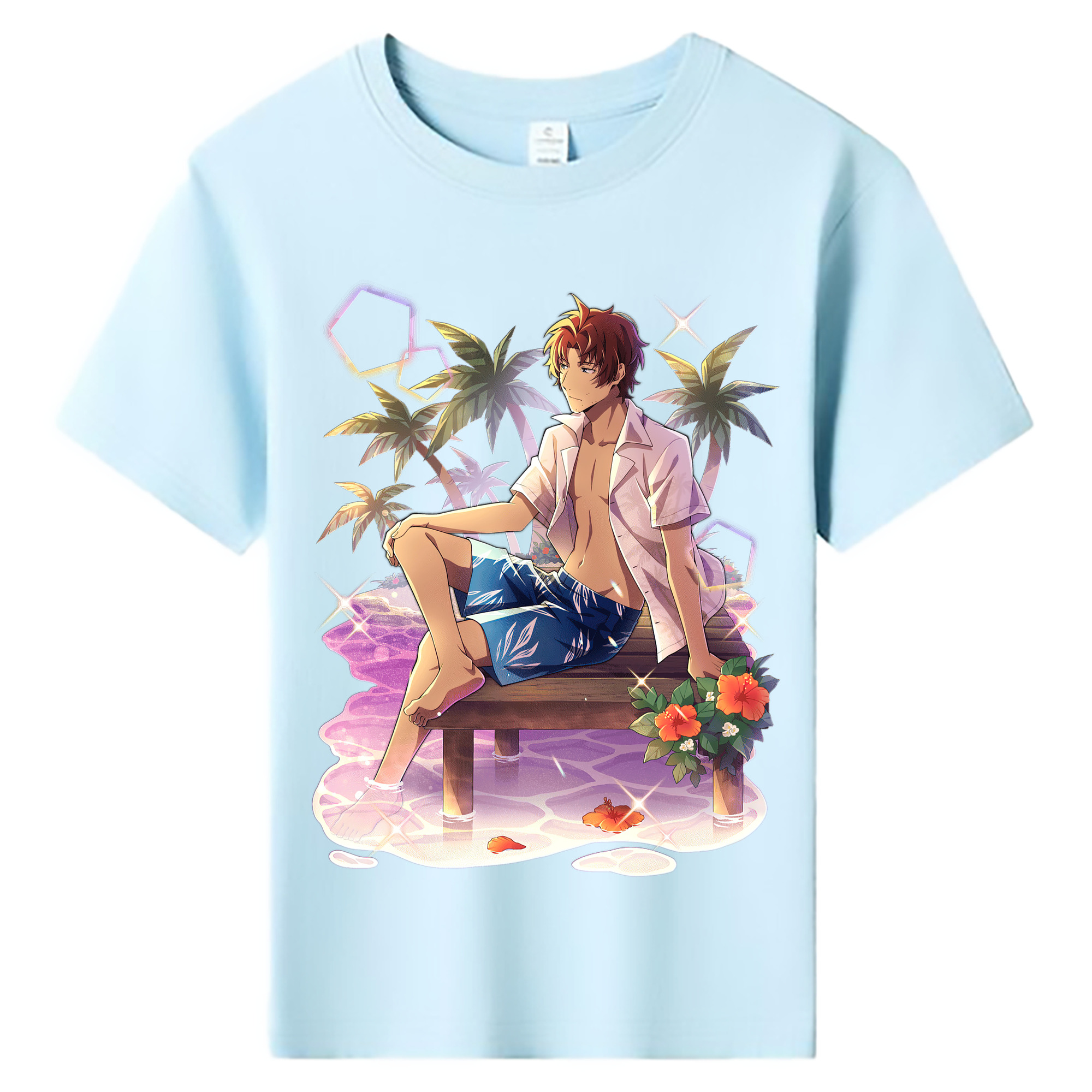 （画像用） 文豪ストレイドッグス Bungo Stray Dogs 綿100％キッズTシャツ（フロントプリント）